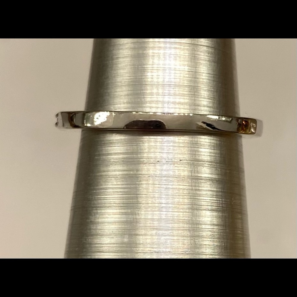 925 Ring With Simulated Emerald - image 4